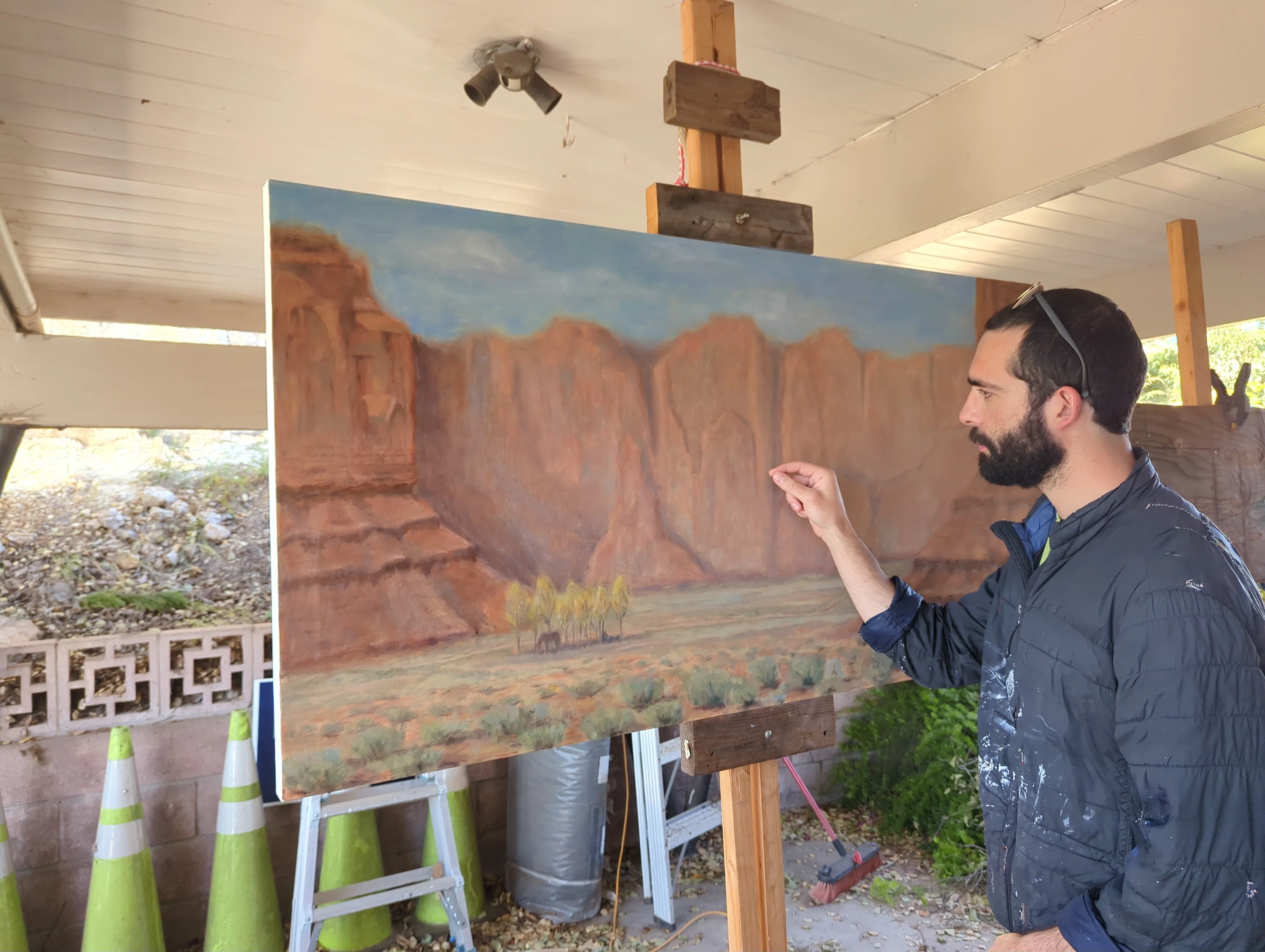 PAYMON, oil painter based in San Luis Obispo on the Central Coast of California